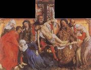 Rogier van der Weyden Deposition oil painting artist